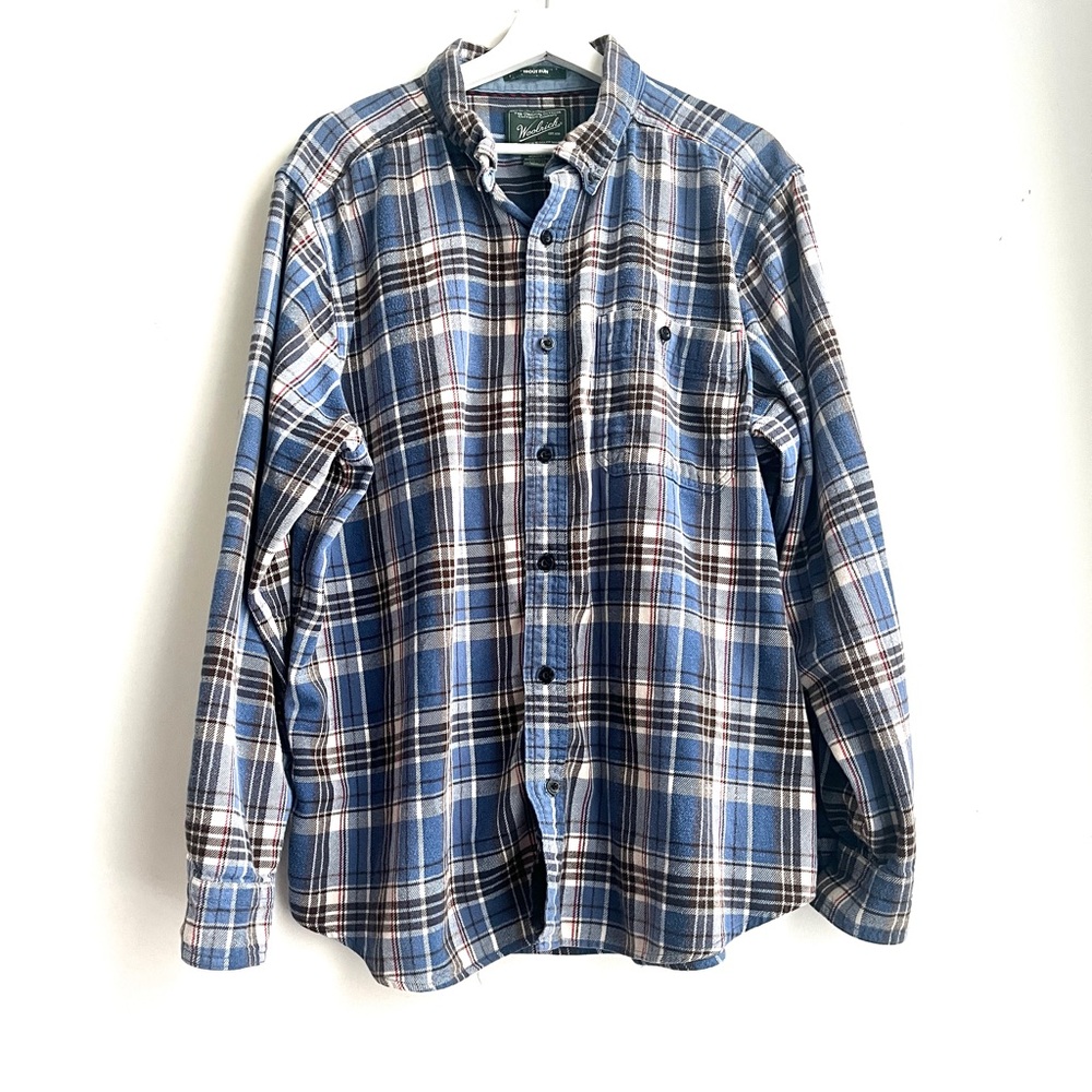 Woolrich Trout Run Mens Flannel Shirt